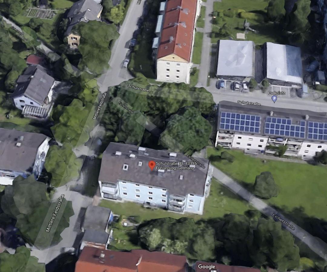 2Og Rechts - Wunderschoene 80M2 3-Zimmer City Wohnung Naehe Salzburg Freilassing Exterior foto